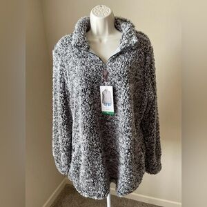 Weatherproof Vintage Women's Charcoal Long Sleeve Winter Sweater s XL